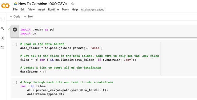 Combining 1000 csv files with Python – Data Cleaning | Vexpower